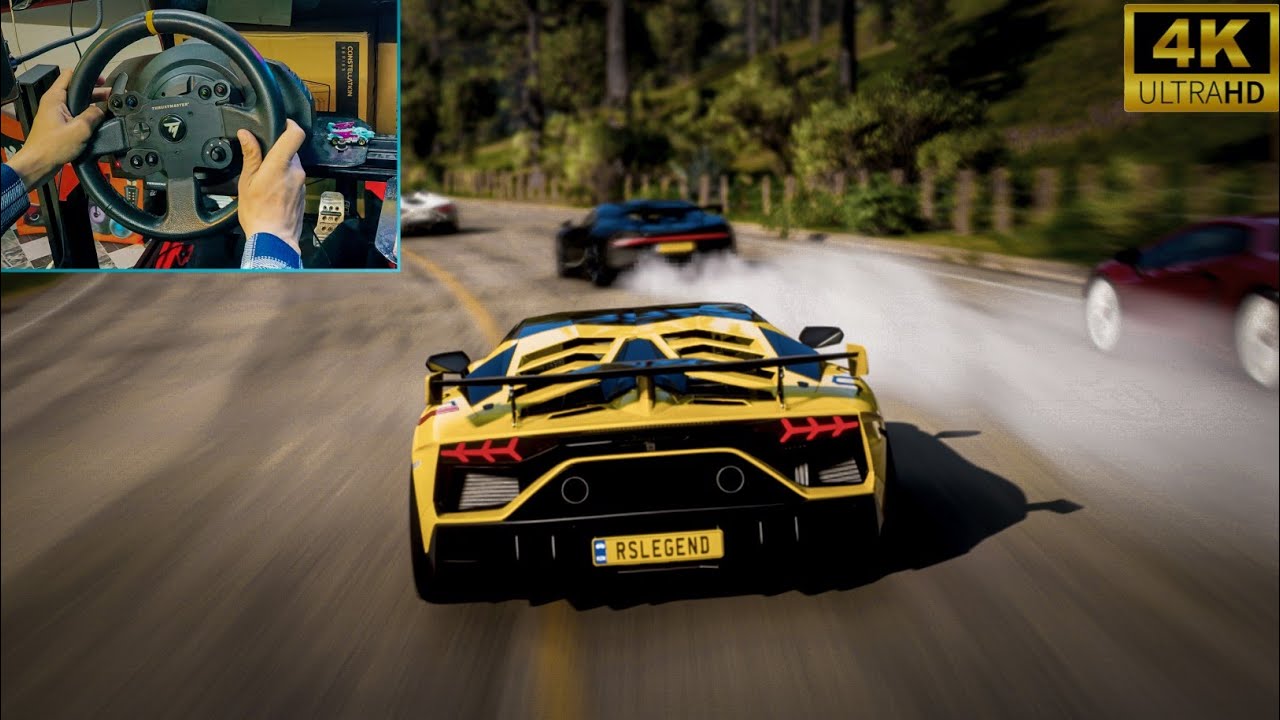 This SVJ DESTROYS The GOLIATH 😮 | Lamborghini Aventador SVJ | FH5 4K | Thrust Master TX LE 