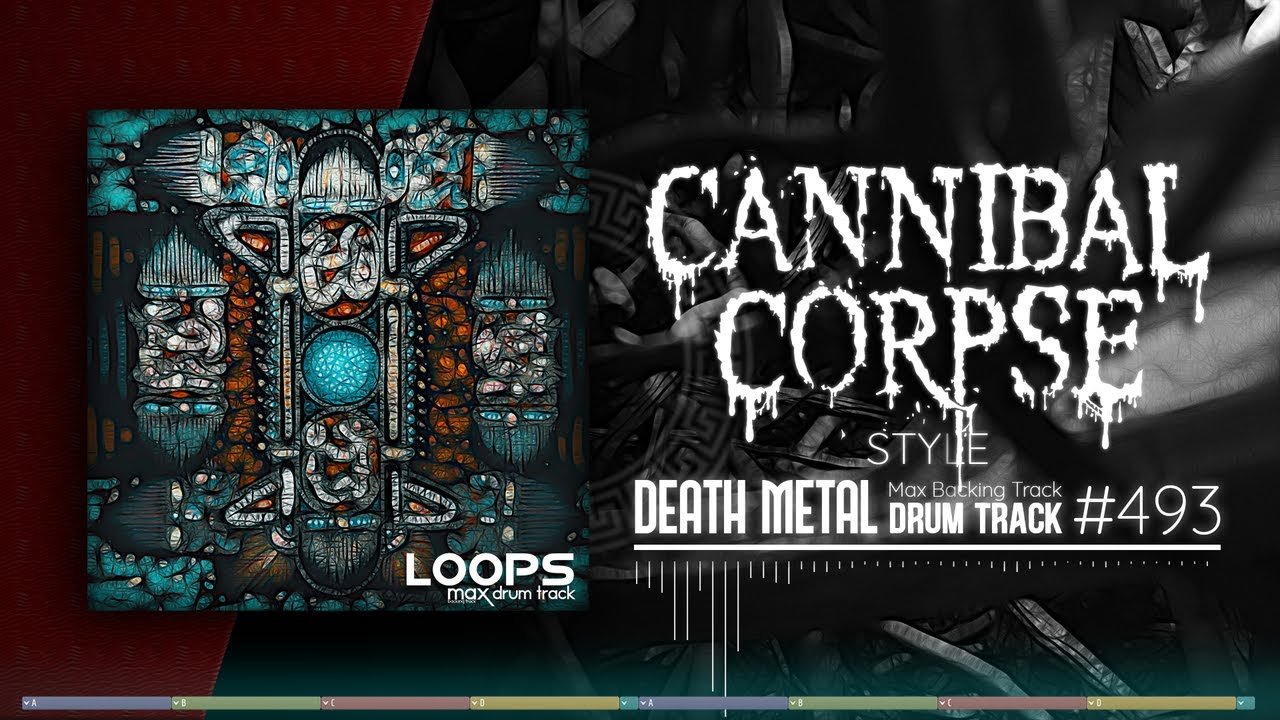 Death Metal Drum Track / Cannibal Corpse Style / 190 bpm