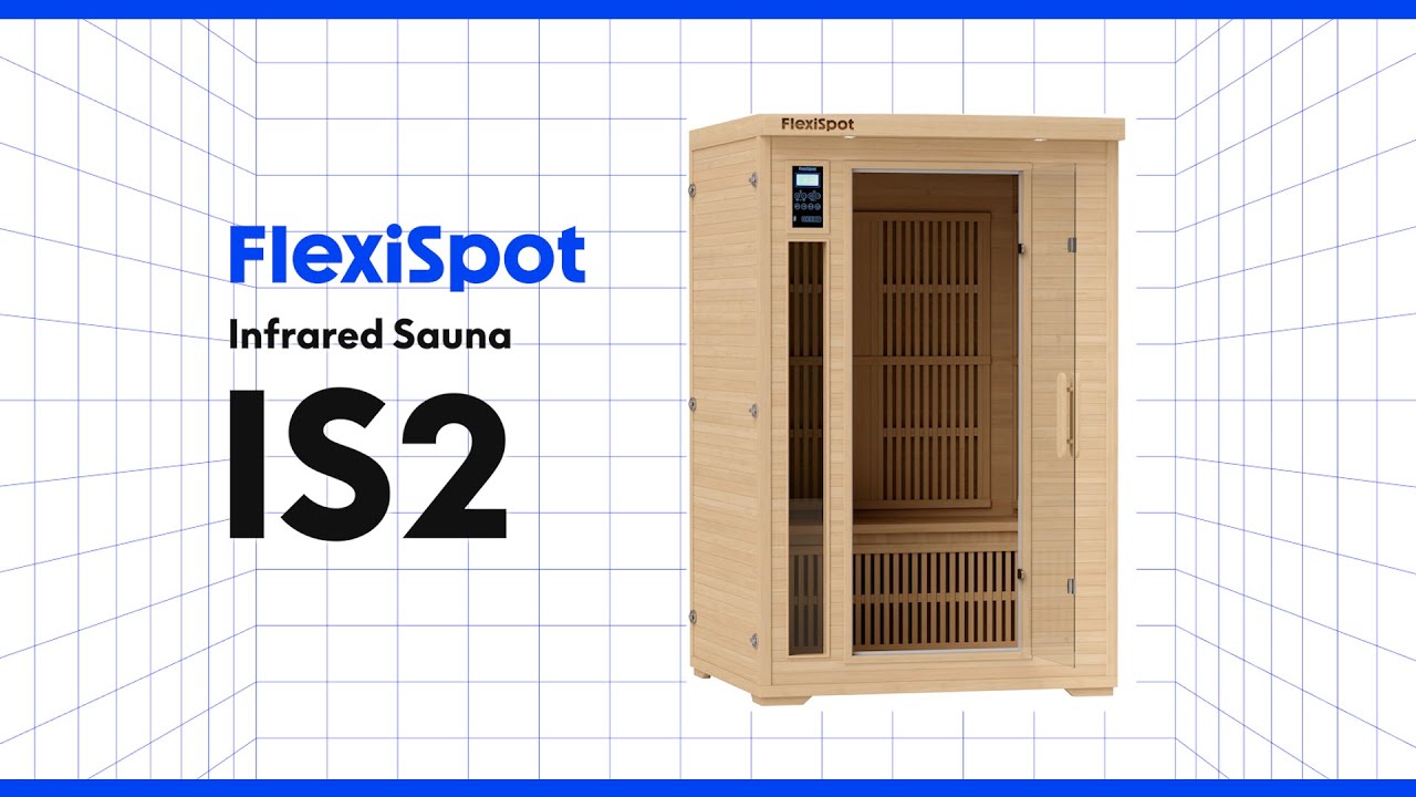 Relax & Rejuvenate with FlexiSpot Infrared Sauna IS2