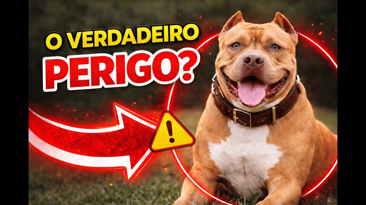 Pitbull: vilão ou inocente? Saiba a verdade sobre esta raça tão controversa!