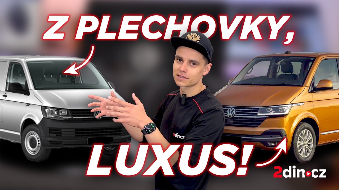 VW Caravelle T6.1 & Transporter T5 - Proměna v luxusní ticho🔕 a perfektní zvuk🔊