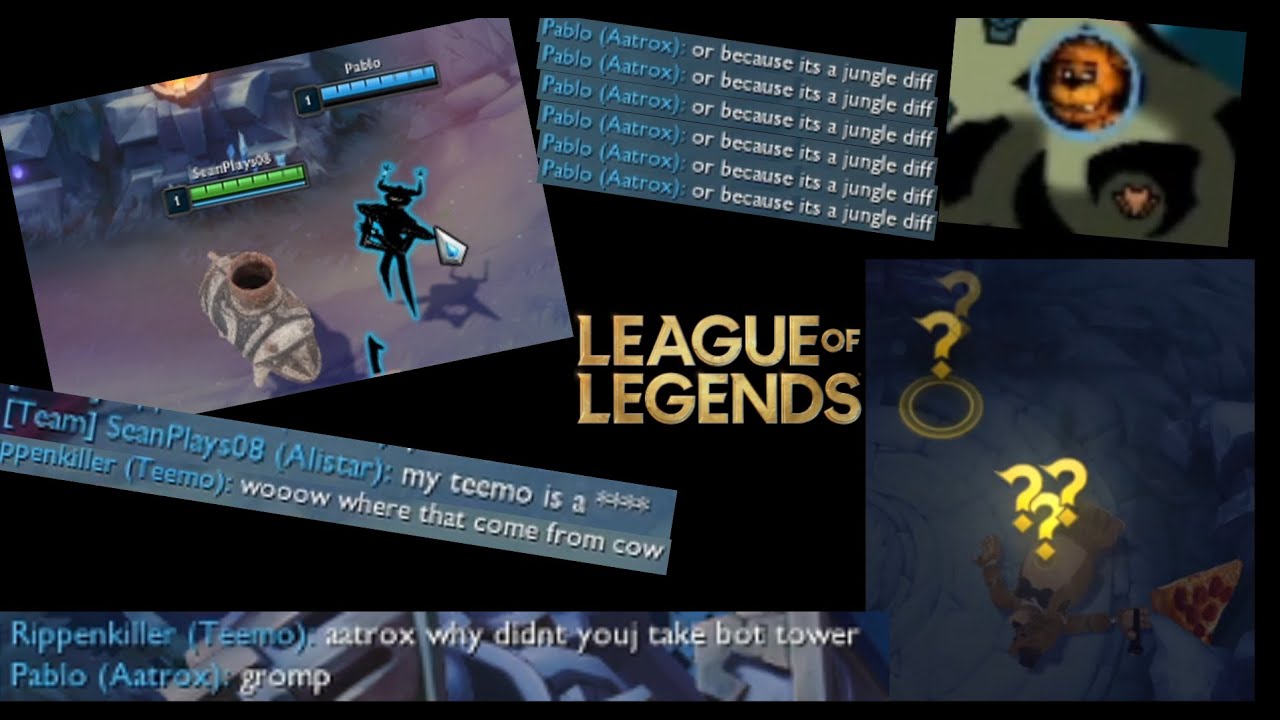 trolling with custom skins on lol