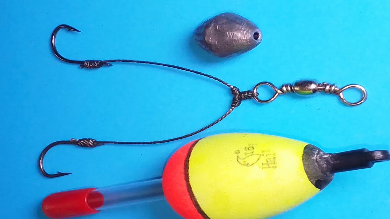 Amazing Technique to Tie Two Fishing Hooks Using Just One Knot.