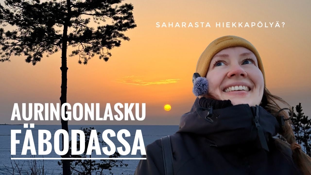 Hiekkapölyä Fäbodassa?