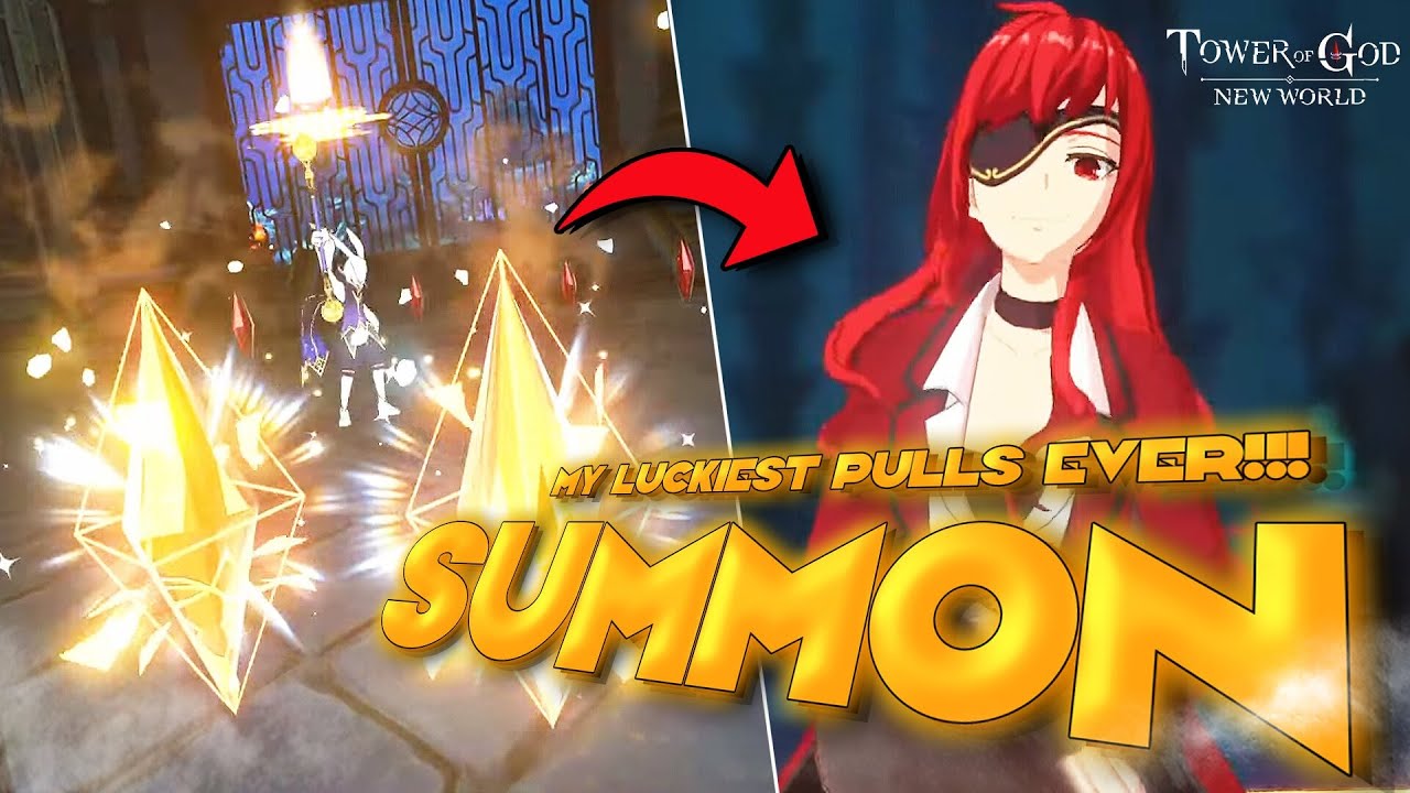 GODLY SSR+ LUCK!!!! HWARYUN CRAZIEST SUMMONS EVER!!! (Tower of God New World)