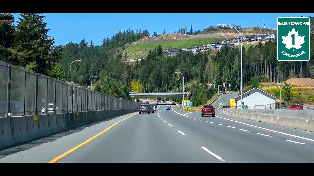 Highway 1 in Victoria, BC - Malahat Drive (Trans-Canada Highway) - 2024/41