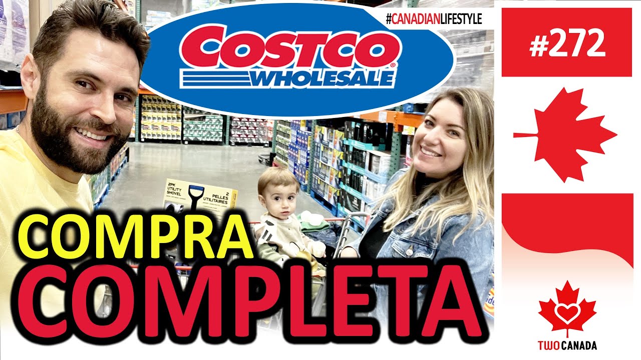 QUANTO CUSTOU? Compra Completa no COSTCO + Dia de INVERNO - Canadá - Calgary #272