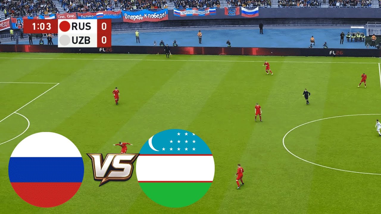 RUSSIA vs UZBEKISTAN | FIFA WORLD CUP FINAL 2026