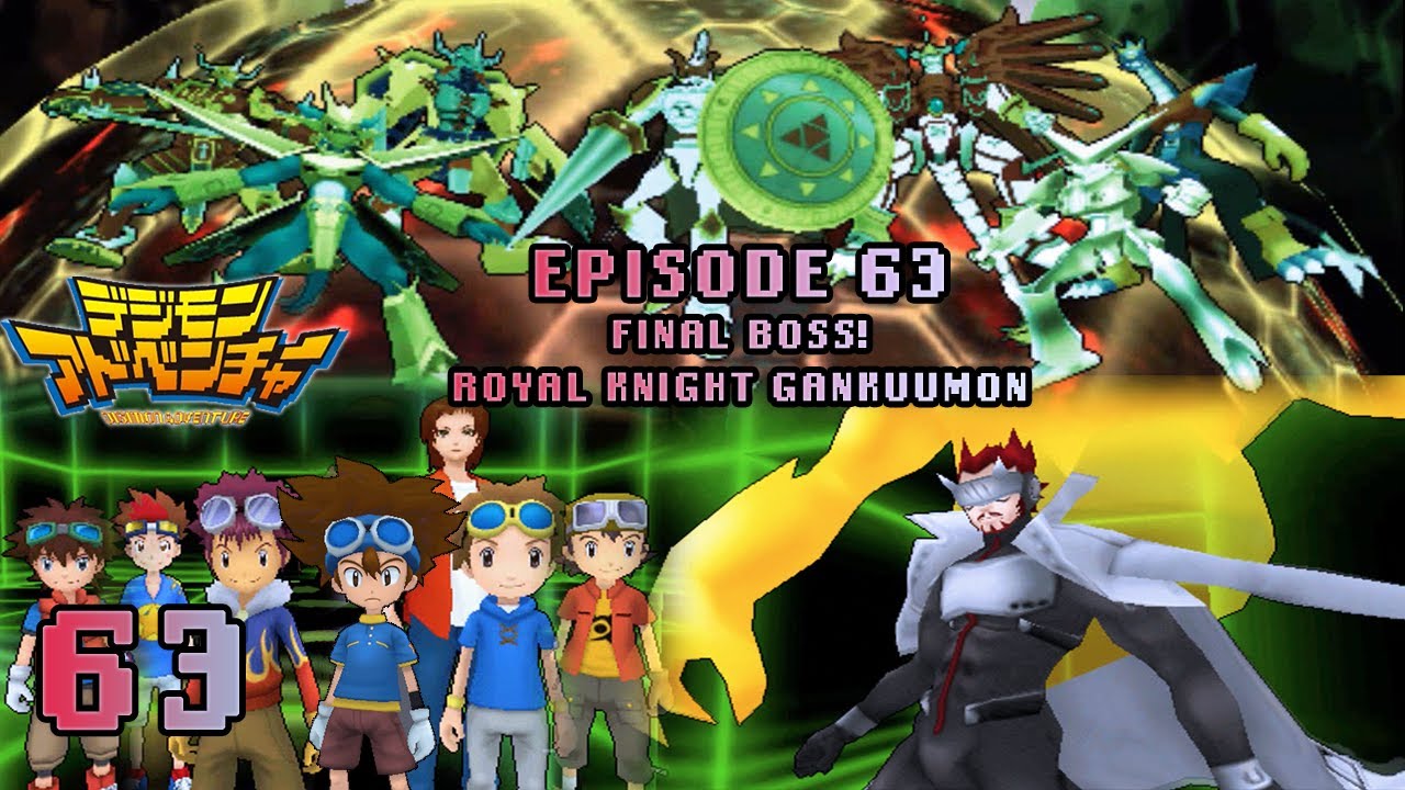 Digimon Adventure PSP - Walkthrough Episode 63 ~ Final Boss! Royal Knight Gankoomon!