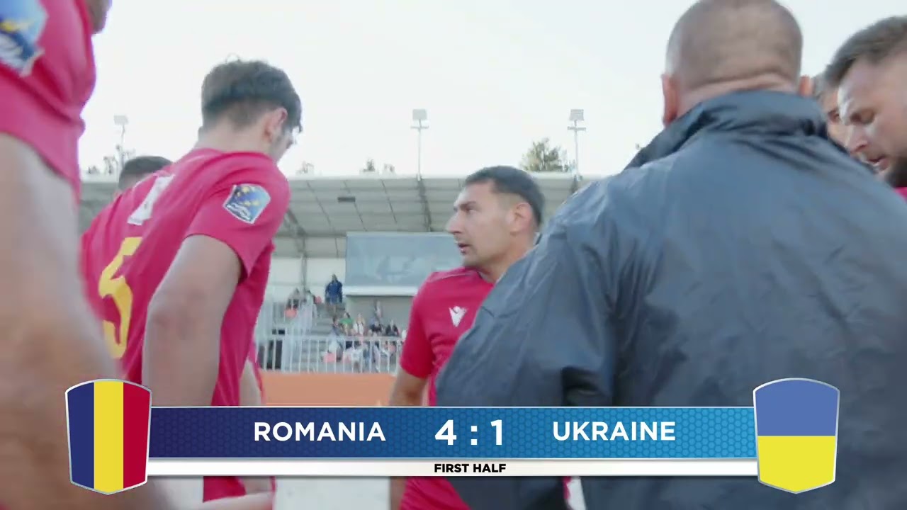 Romania - Ukraine, Men, Game for 5th Place (Beach Rugby - Chisinau 2025)