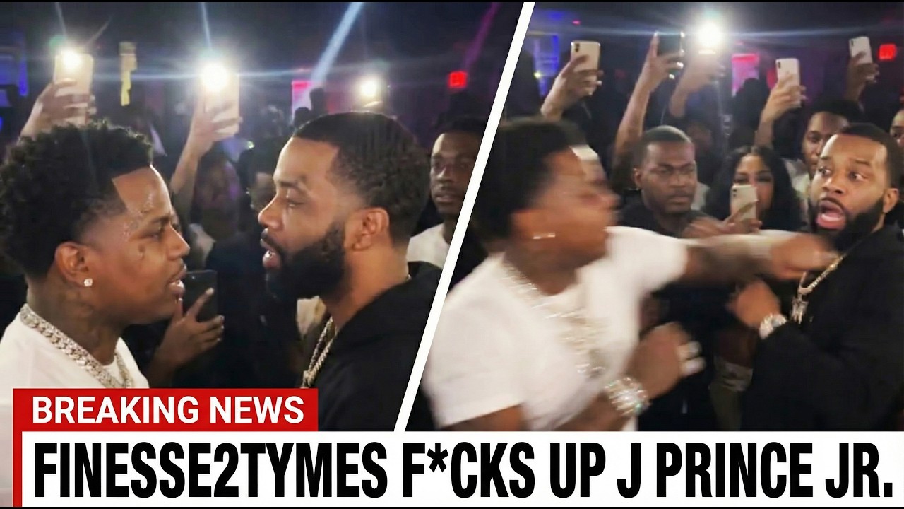Finesse2tymes & J Prince Jr. Caught In Wild Altercation! (It Got UGLY!)