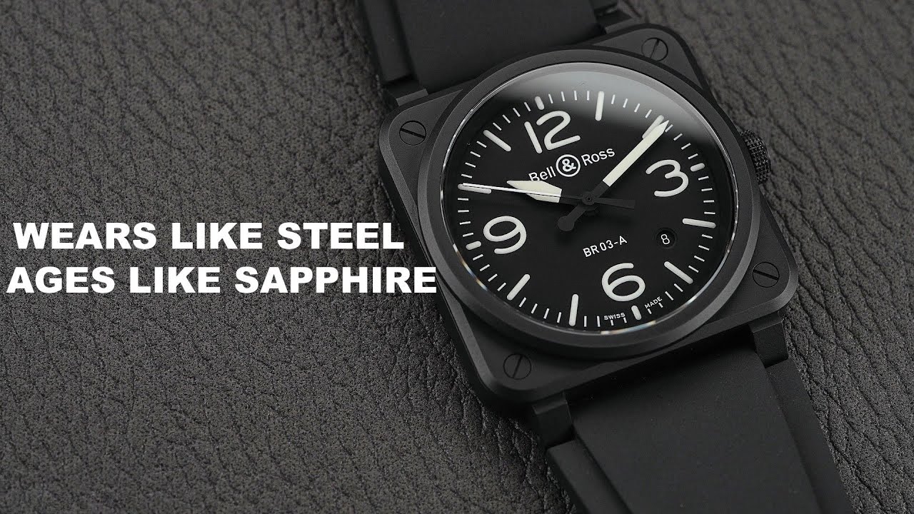 Bell & Ross BR 03 Черная матовая керамика