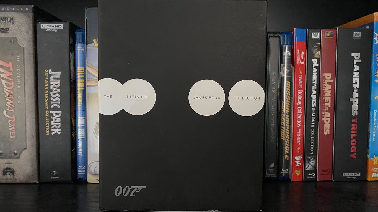 The Ultimate James Bond Collection Blu-Ray Unboxing 007