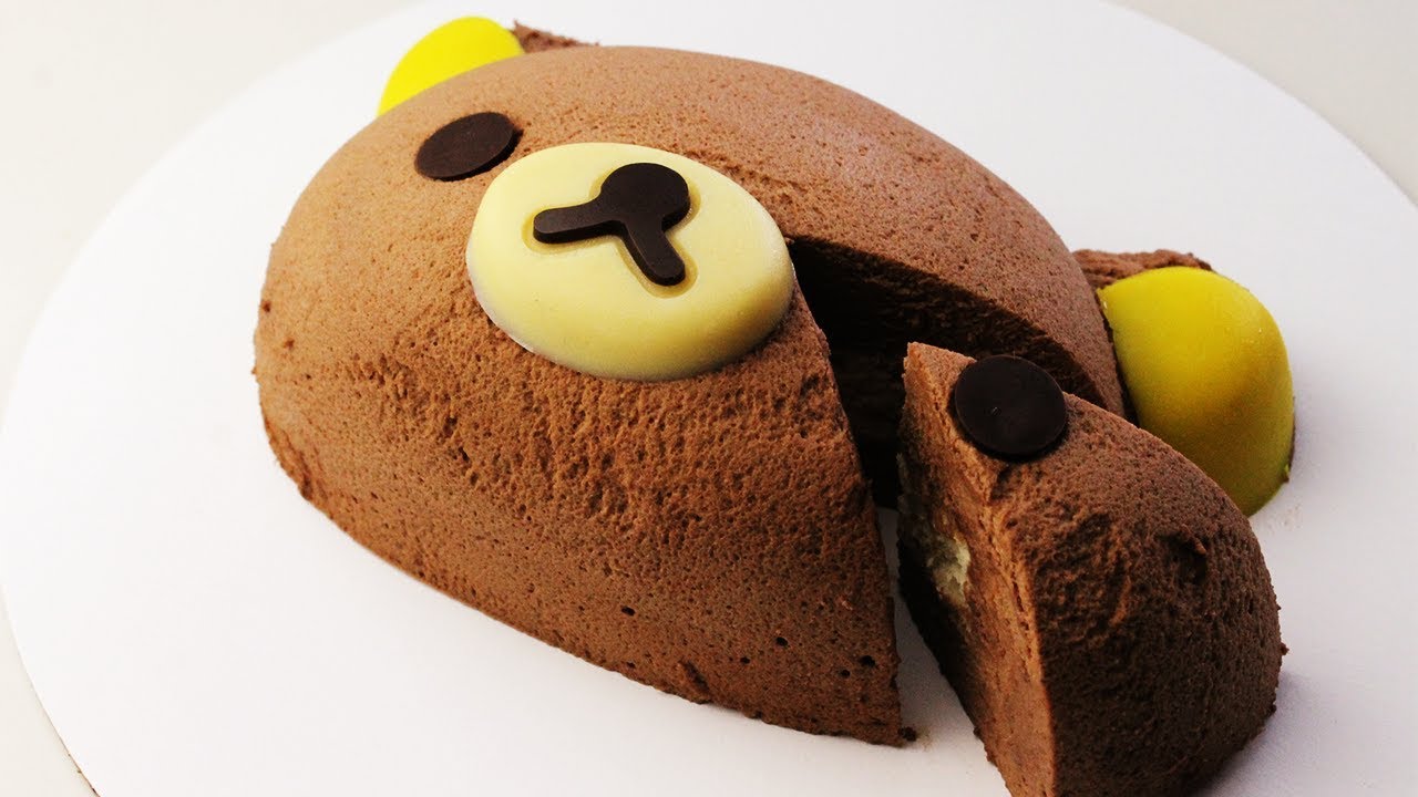[Recipe] Rilakkuma & Korilakkuma Chocolate Mousse Cake | San-X
