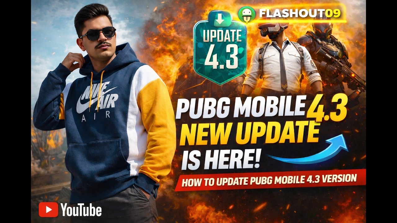 PUBG Mobile 4.3 Update Is Here 🔥 | How To Download & Update PUBG 4.3