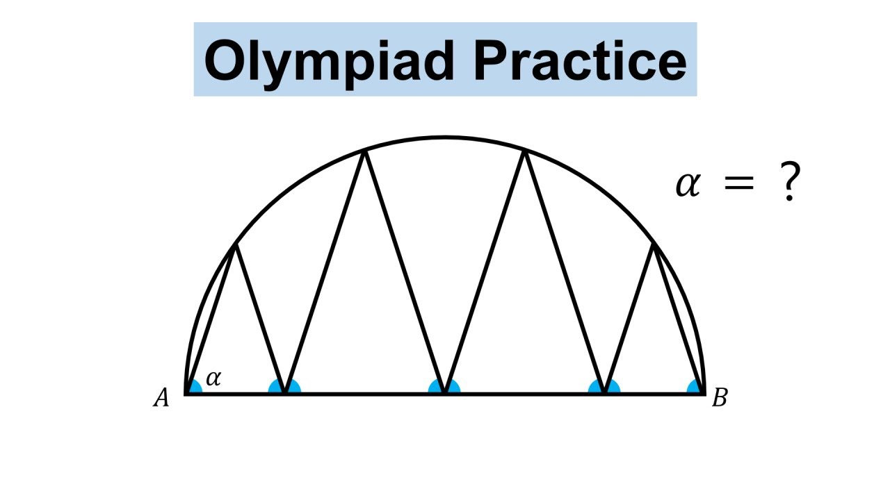 Clever method to solve a tricky geometry problem!