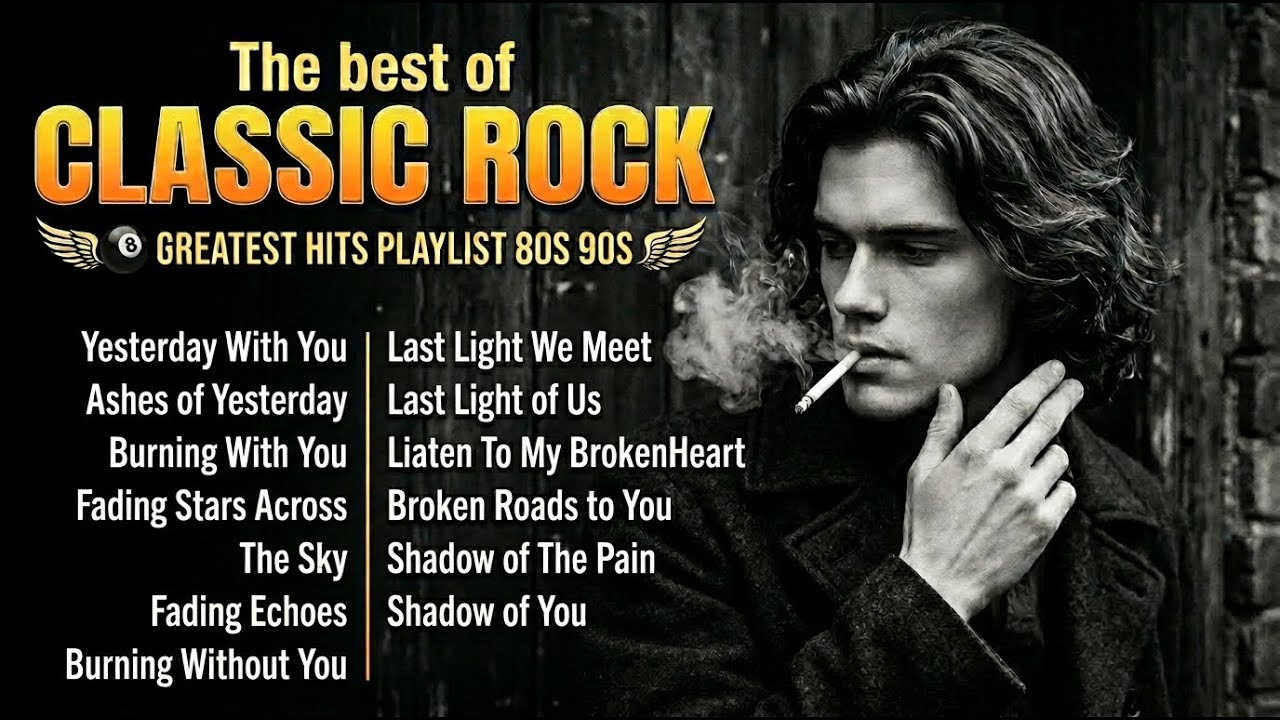 Best Slow Rock, Classic Rock, Ballad Playlist for Deep Feelings, Late Nights & Memories 🌙🎶