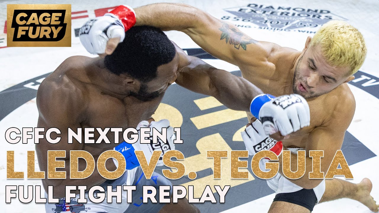 James Lledo vs. Joe Teguia | Full Fight Replay | CFFC NextGen 1