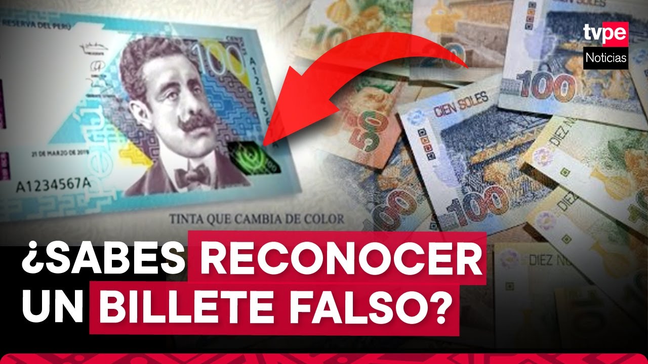 BCR te enseña a diferenciar un billete real de uno falso