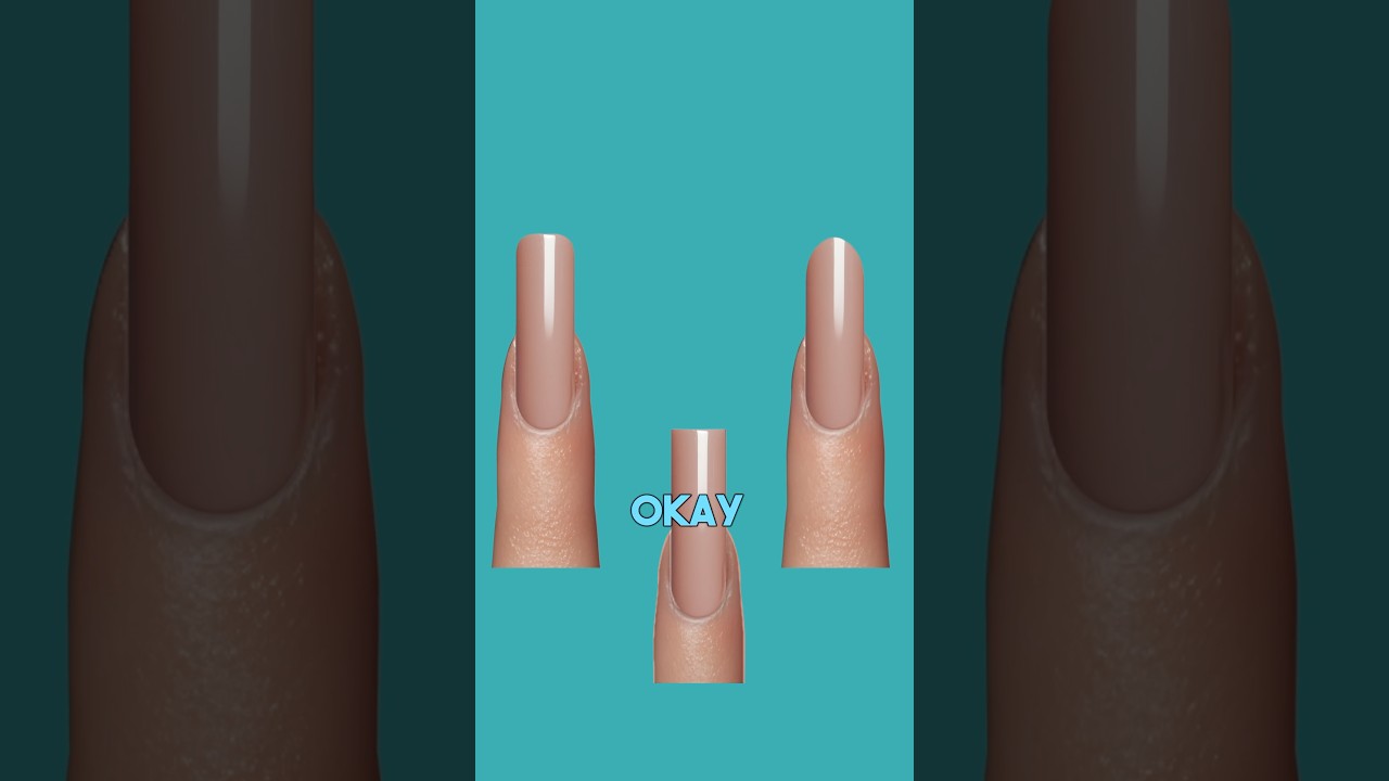 Trouble with Square/Round Nail Shapes? Let Me Simplify in 30 Sec.