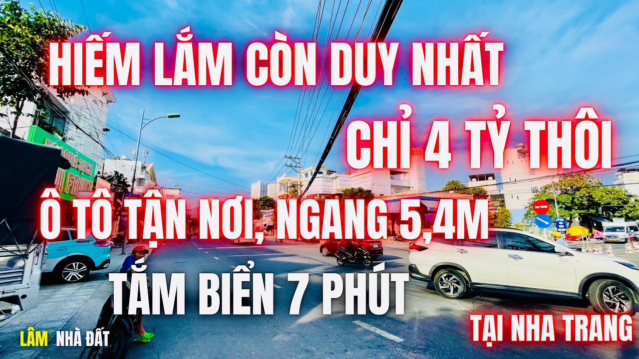 Hiếm lắm mảnh đất gần biển nha trang chỉ 4 tỷ đường ô tô tận nơi | bán nhà đất gần biển nha trang