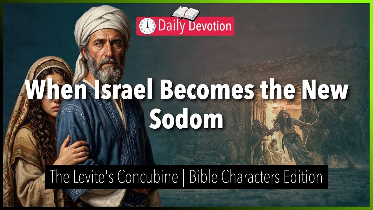 March 15: When Israel Becomes the New Sodom- The Levite's Concubine- Judges 19 - 365 Daily Devotions