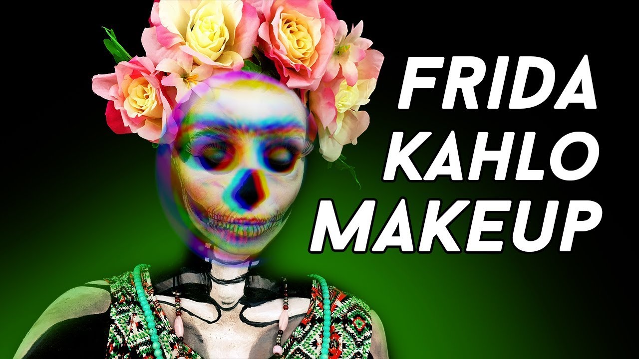FRIDA KAHLO MAKEUP | Especial de Halloween | Bruna Bley