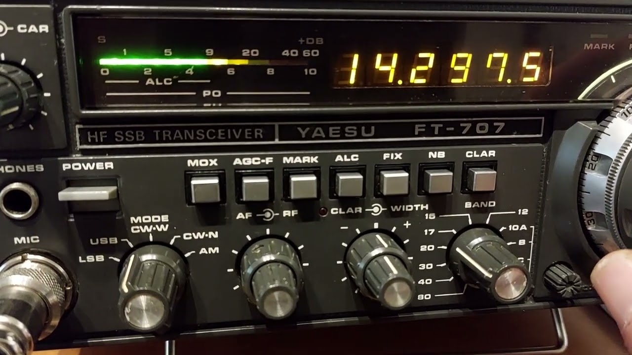 yaesu ft-707 test tx et rx