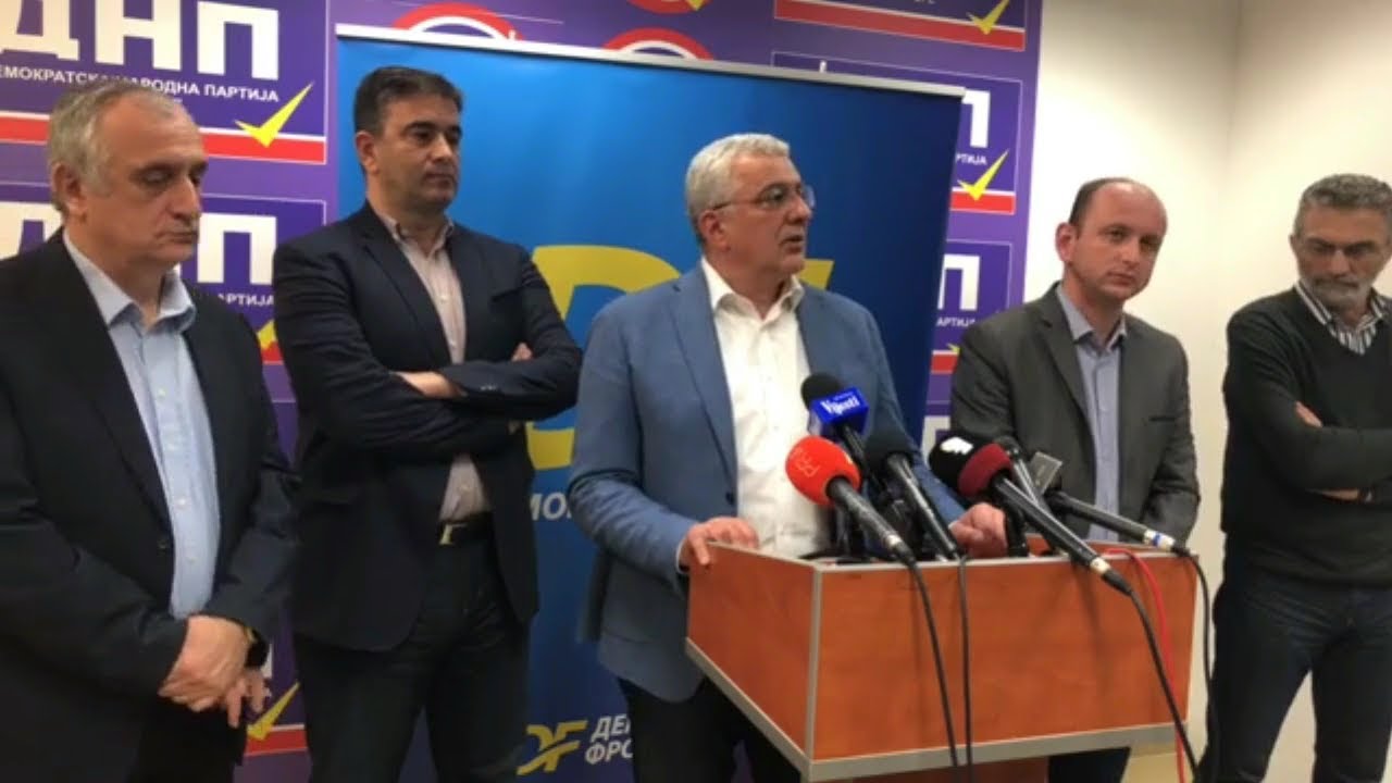 Mandić - Predsjedni&scaron;tvo DF odbacuje presudu Kneževiću, 31.01.2018.
