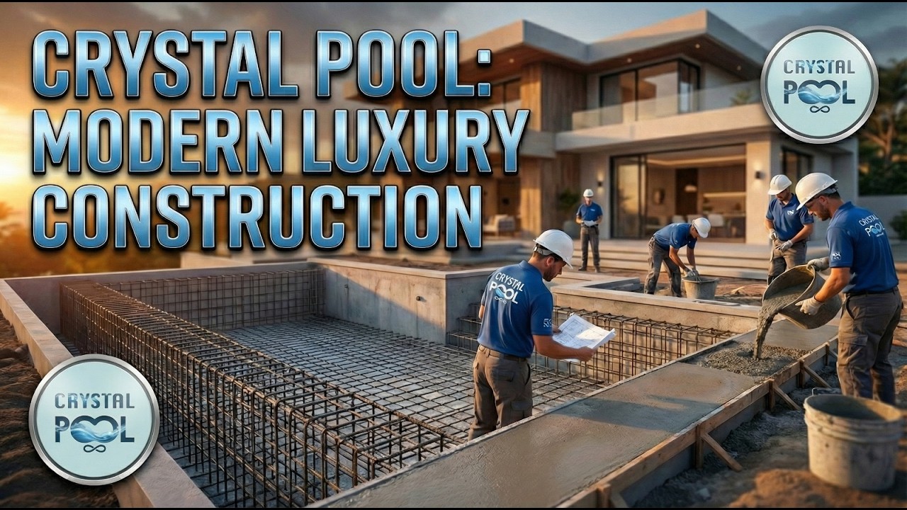 How We Build Premium Swimming Pools | Crystal Pool Construction Proces
