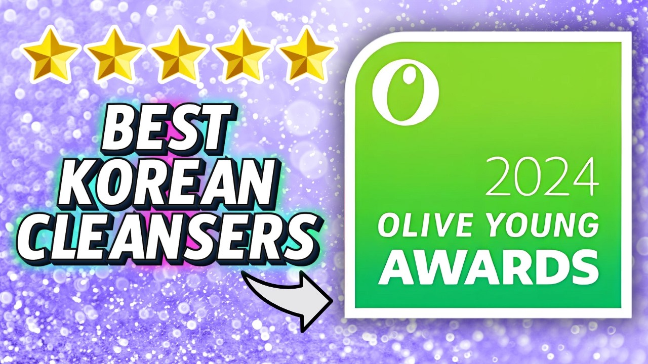 🏆 The Best Cleansers: Must-Have Skincare Winners from Olive Young Awards 2024! Top KBeauty Cleansers