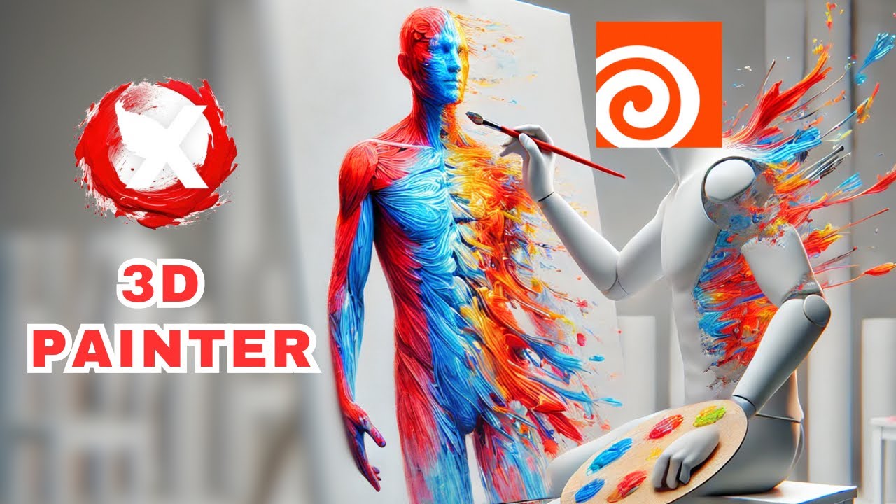 PaintX: Smart 3D Painter HDA for Houdini 20.5