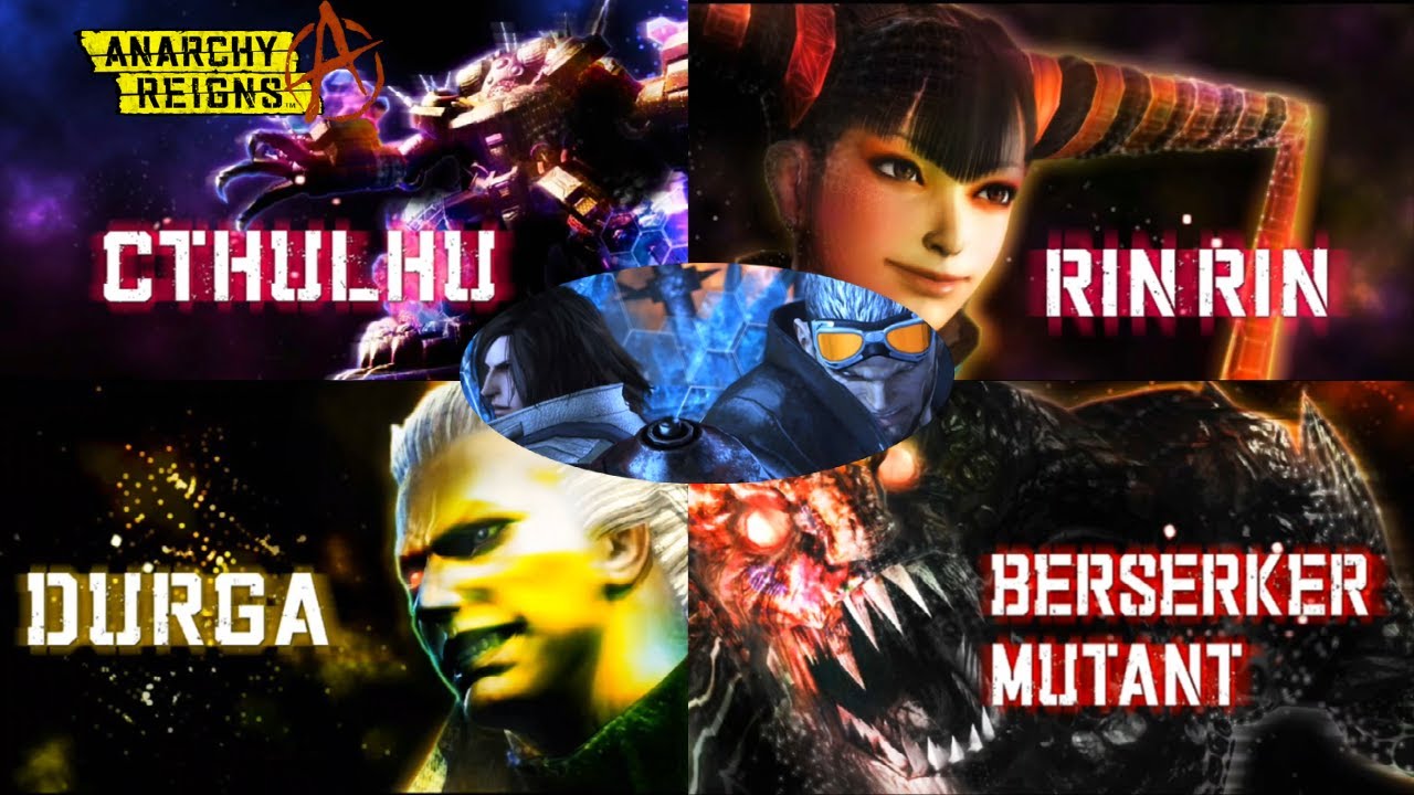 Anarchy Reigns | All Bosses + Ending