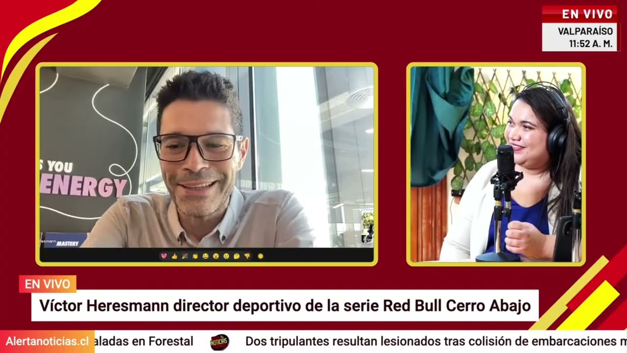 Alerta Matinal con Víctor Heresmann, director deportivo de la serie Red Bull Cerro Abajo 🚵‍♂️