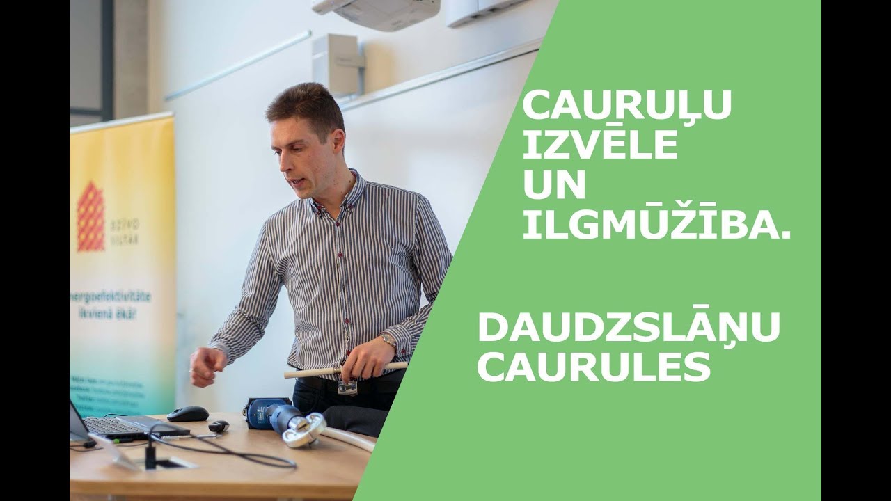 Cauruļu izvēle un ilgmūžība. Daudzslāņu caurules