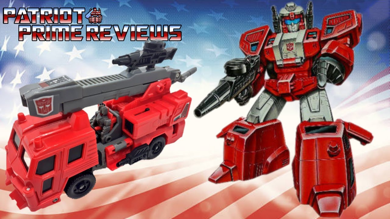 Обзор фигурки Patriot Prime из серии Transformers G1 1988 года, Headmaster Hosehead.