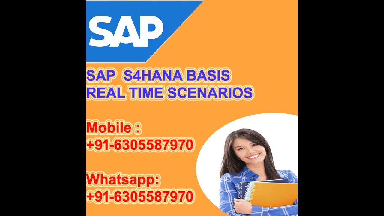 SAP S/4HANA BASIS DEMO CLASS  BY  SURYA +91-6305587970