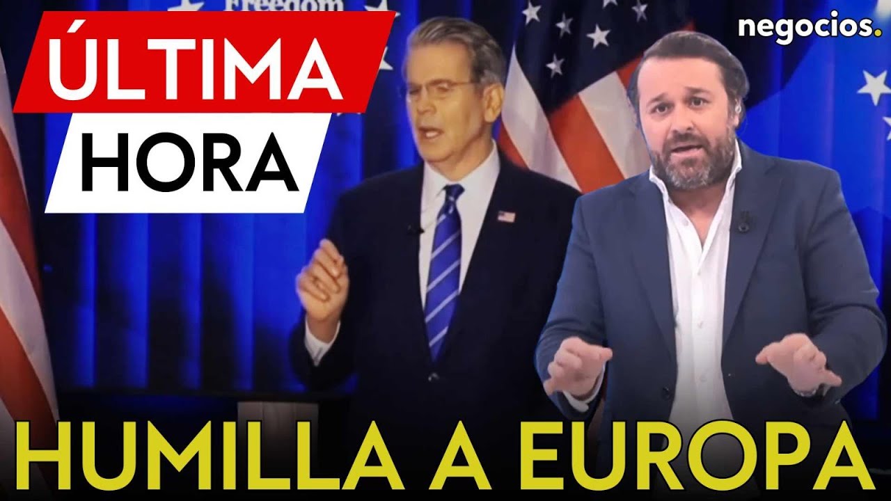 ÚLTIMA HORA| EEUU humilla a Europa: Bessent llama lodazal regulatorio a la UE y aumenta la tensión