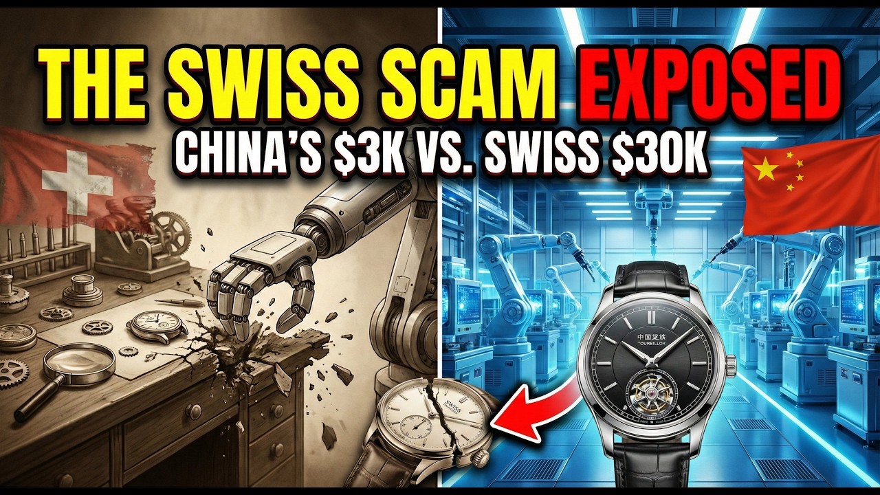 Гибель швейцарского производства | Захват Китаем рынка в 2025 году