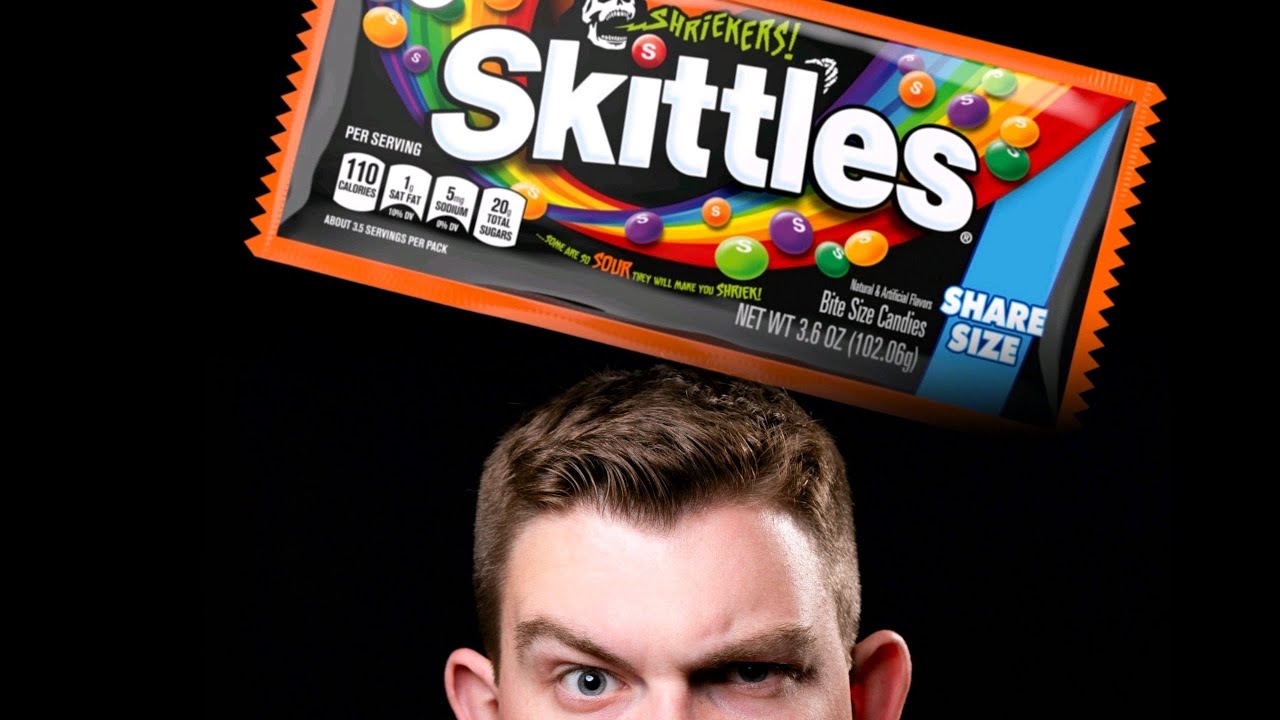 Skittles Sour SHRIEKERS Taste TEST + REVIEW