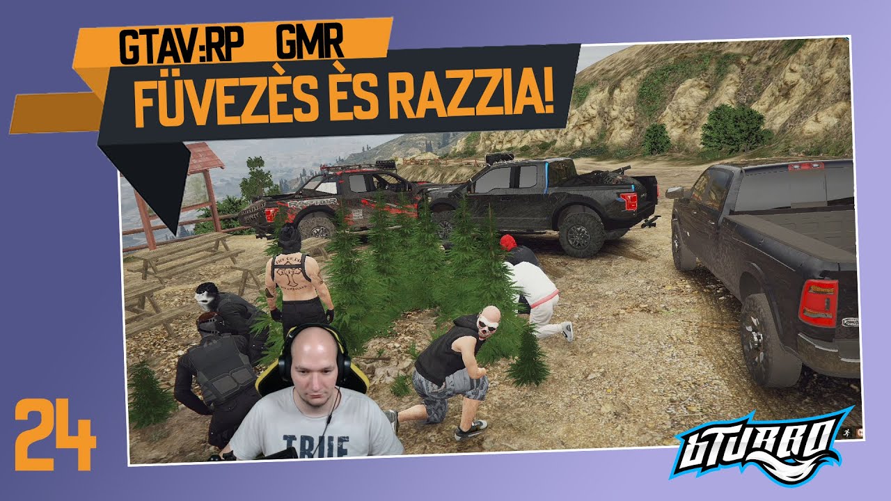 Füvezés és razzia | GTA5:RP | 06.15