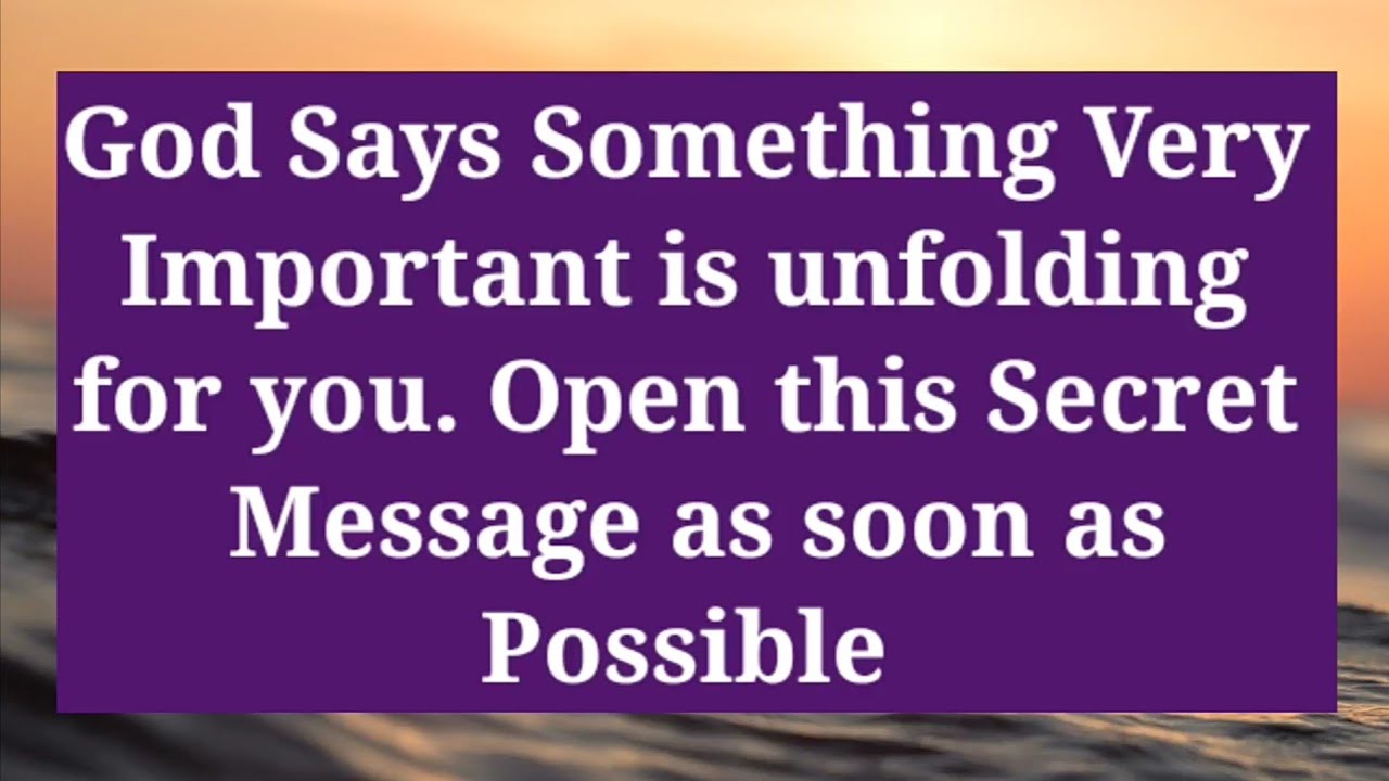 God Says ~ EVERYTHING YOU DESIRE IS UNFOLDING FROM ELEVATED STATE OF AWARENESS || Powerful Video