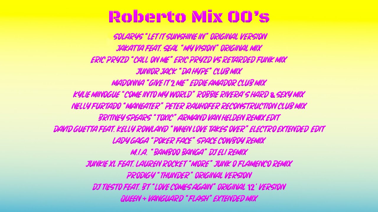 Roberto Mix 2000's