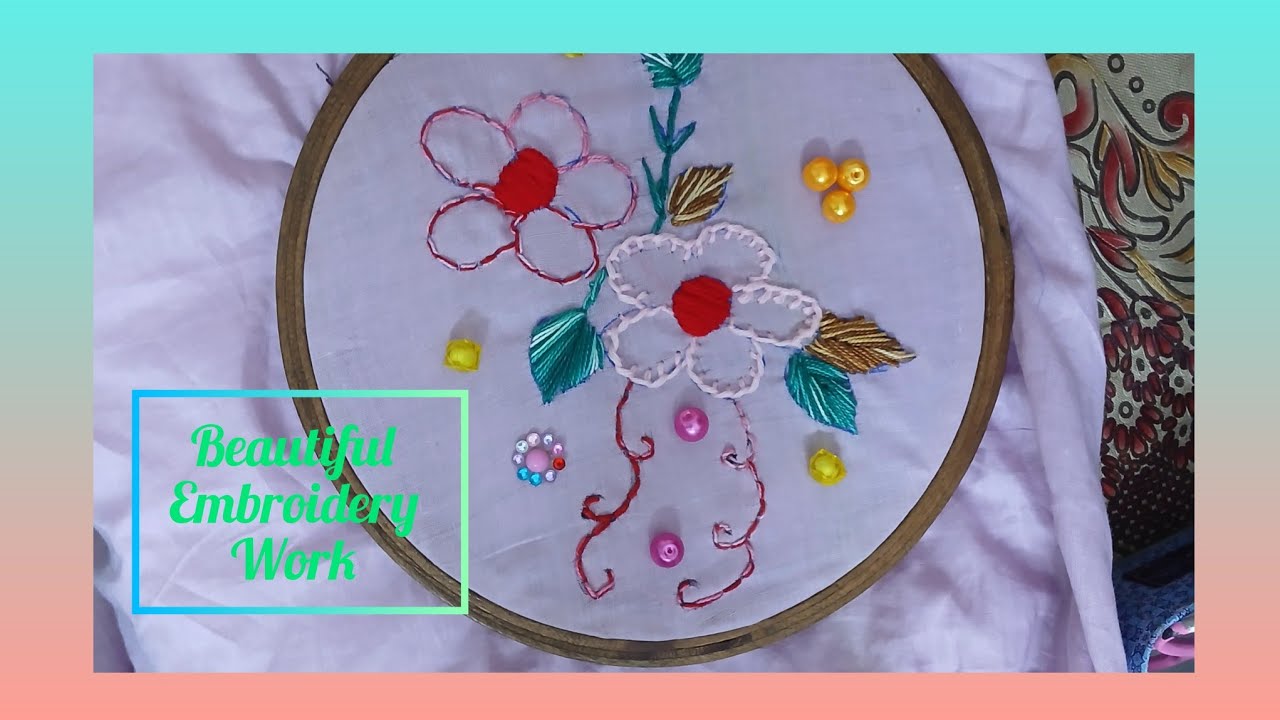 Hand ✋️ embroidery | Fun with shahnaz | 