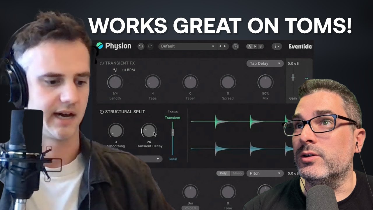 Re-Pitch your Drums with Physion MkII