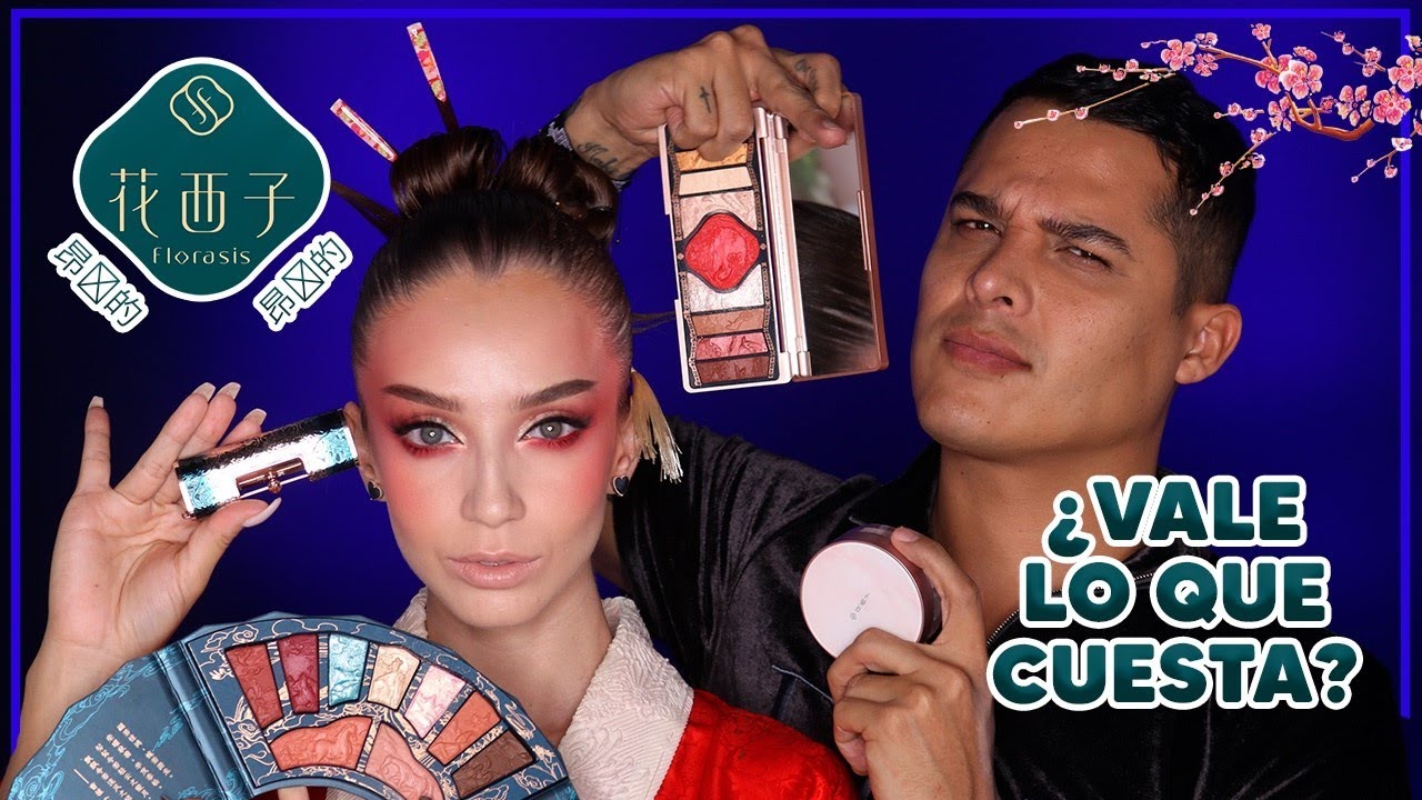 Pedí maquillaje de CHINA y resulto ser el MÁS BONITO que he PROBADO! 😨