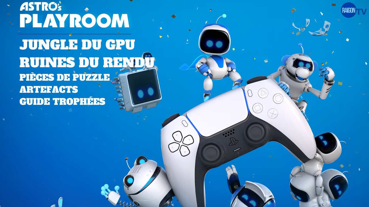 Astro's Playroom - Jungle du GPU Ruines du Rendu - Pièces de puzzle - Artéfacts - Trophées