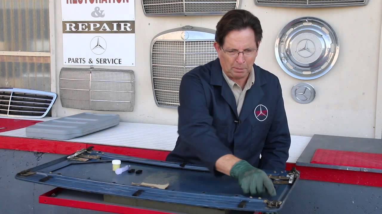 Почему для правильной смазки необходимо снимать люк на крыше Mercedes!