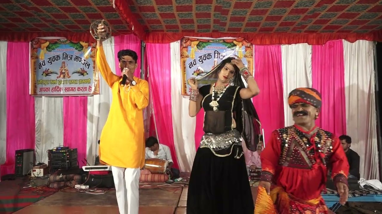 Kishore Meena//jagdamba Bhajan party//Rajesh Chella comedy//Seema choudhary dance//@Dev_chomu