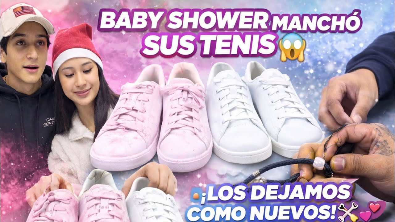 👶🎉 EL BABY SHOWER CASI DESTRUYE SUS ADIDAS